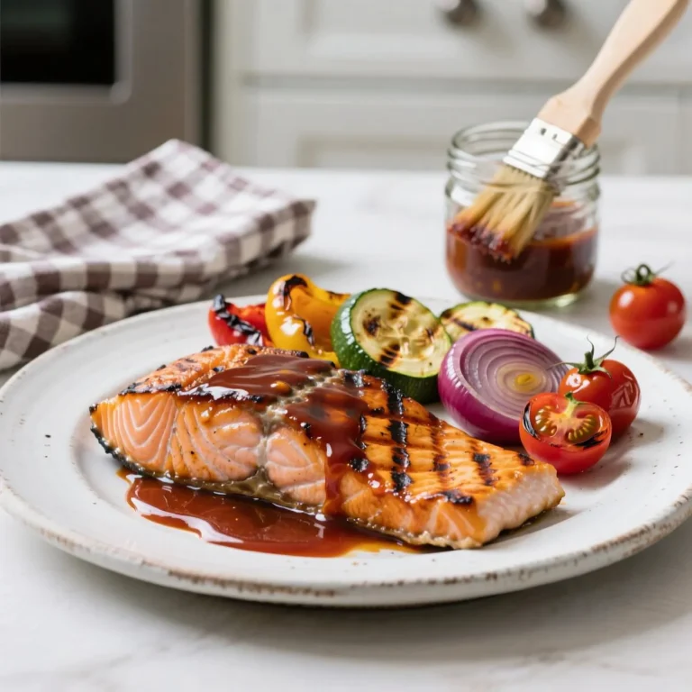 BBQ salmon recipe